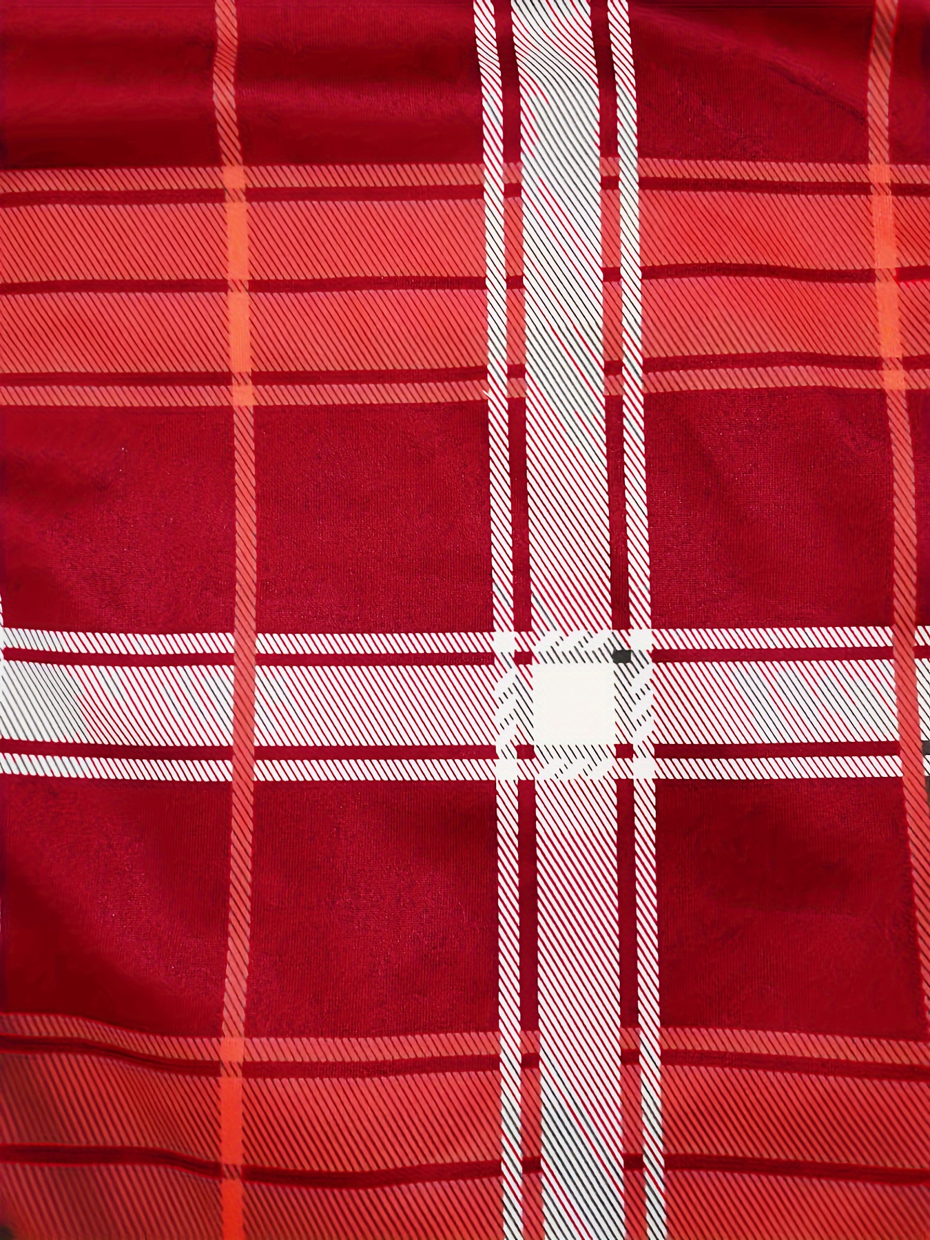 plaid print drawstring dress elegant crew neck sleeveless bag hip dress womens clothing details 9