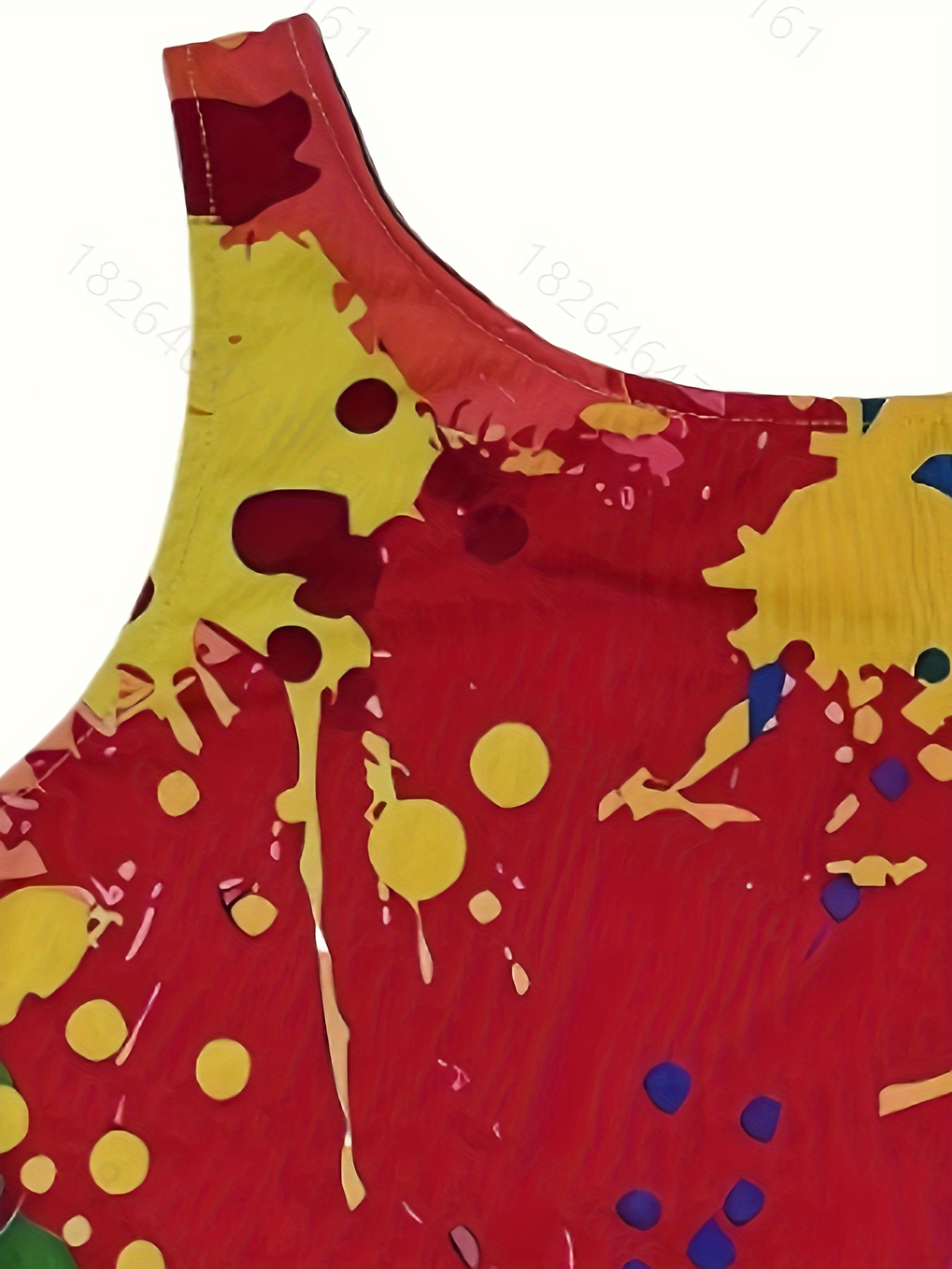 graffiti print bodycon tank dress club wear sleeveless midi dress womens clothing details 4
