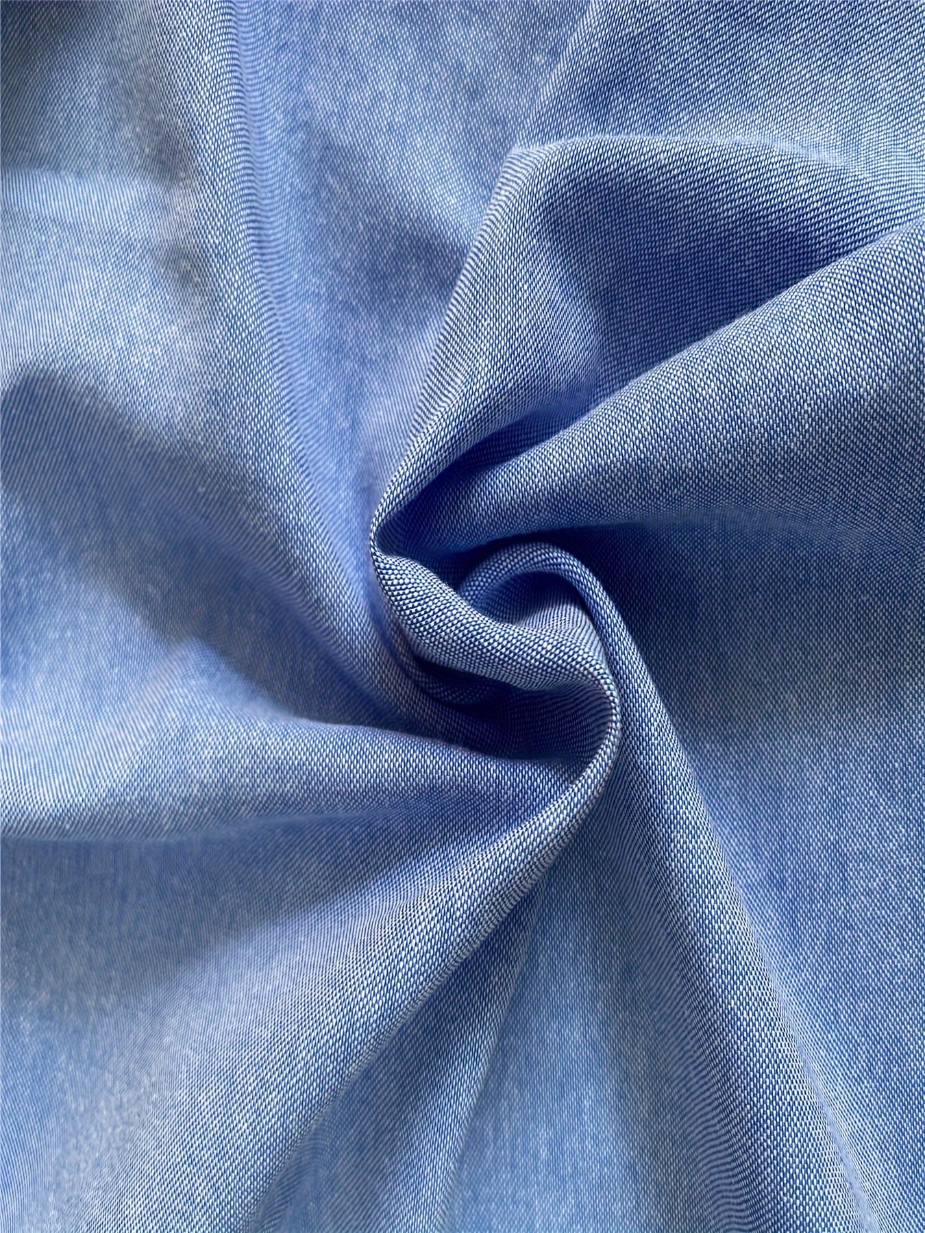 solid color mens classic all match long sleeve button up shirt with chest pocket spring fall clothing details 9