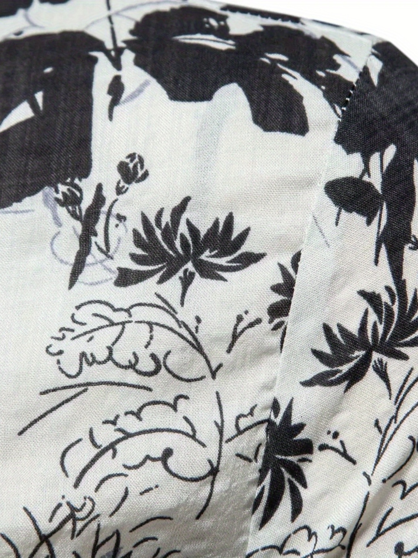 mens casual slim short sleeve shirts with flower for summer details 12
