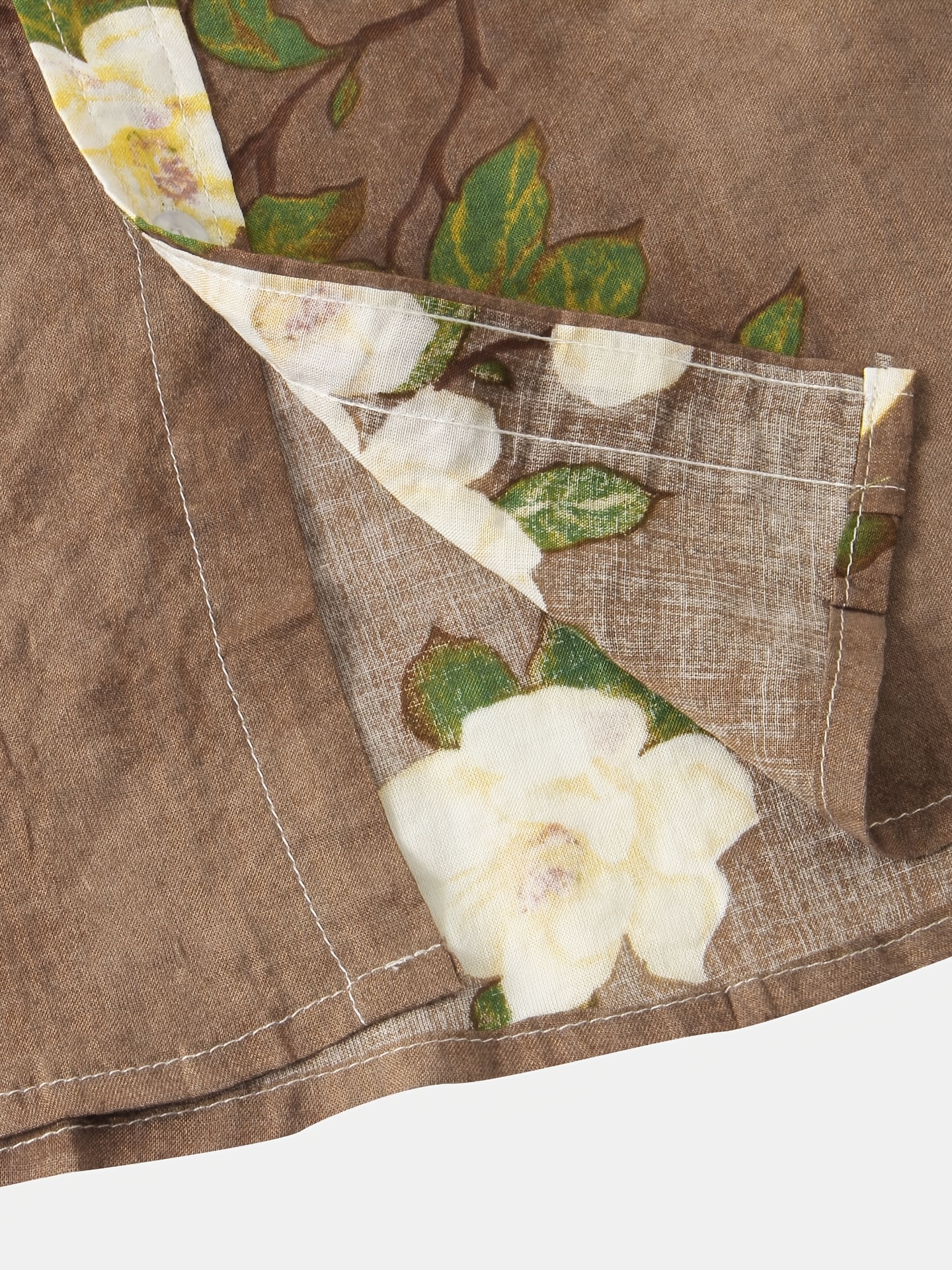 mens casual slim short sleeve shirts with flower for summer details 32