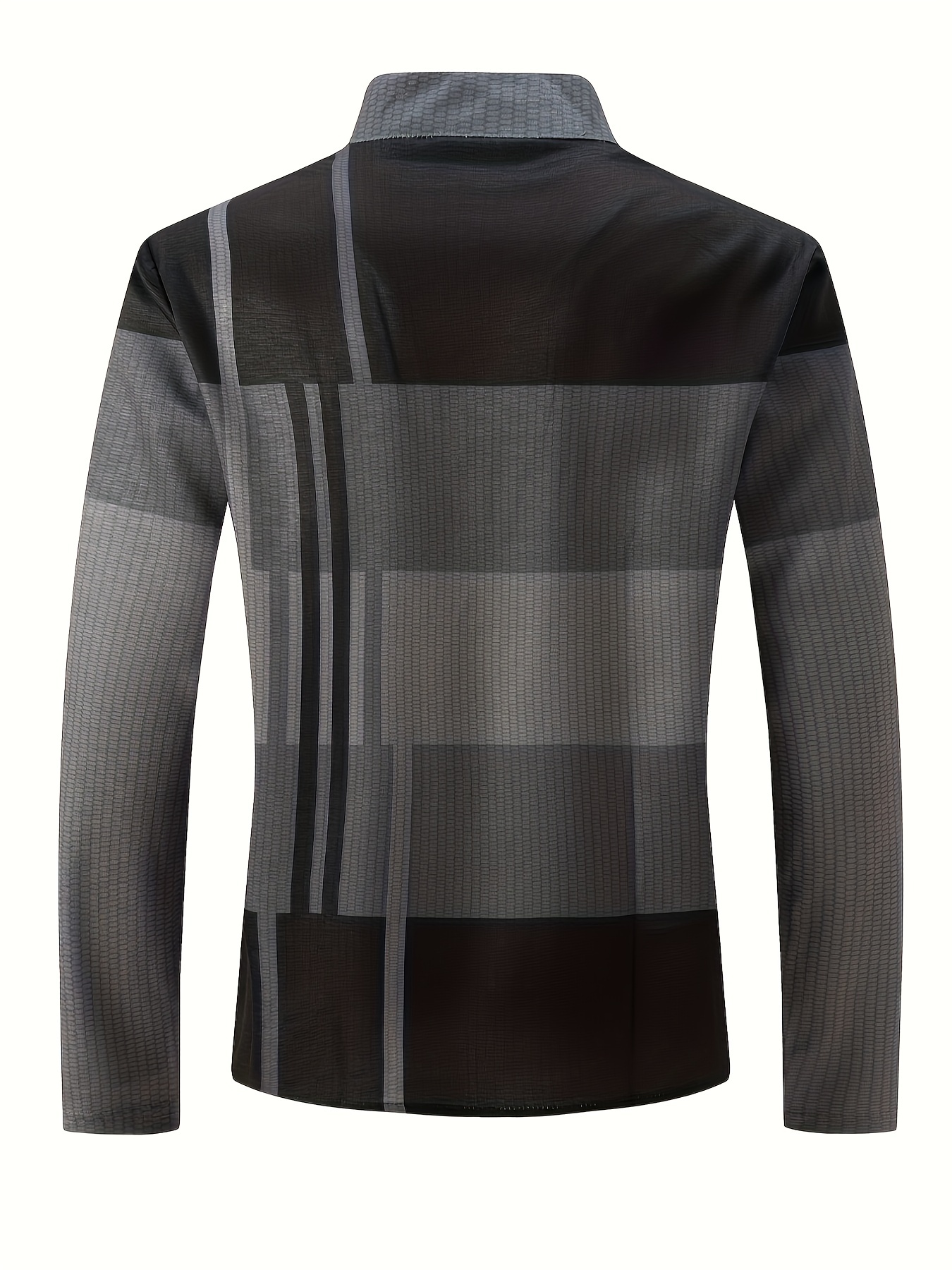 mens shirt top henley shirts color block long sleeve closure regular fit male casual shirt for daily vacation details 49