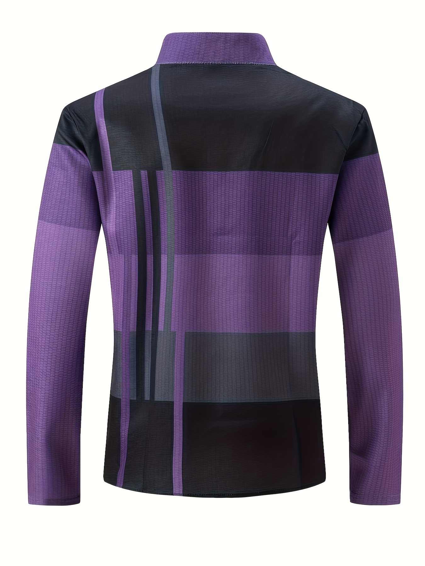 mens shirt top henley shirts color block long sleeve closure regular fit male casual shirt for daily vacation details 58