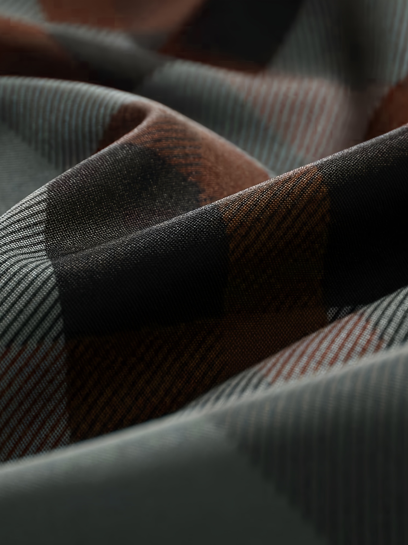 mens semi formal non stretch long sleeve turndown collar shirt male clothes for spring and summer details 8