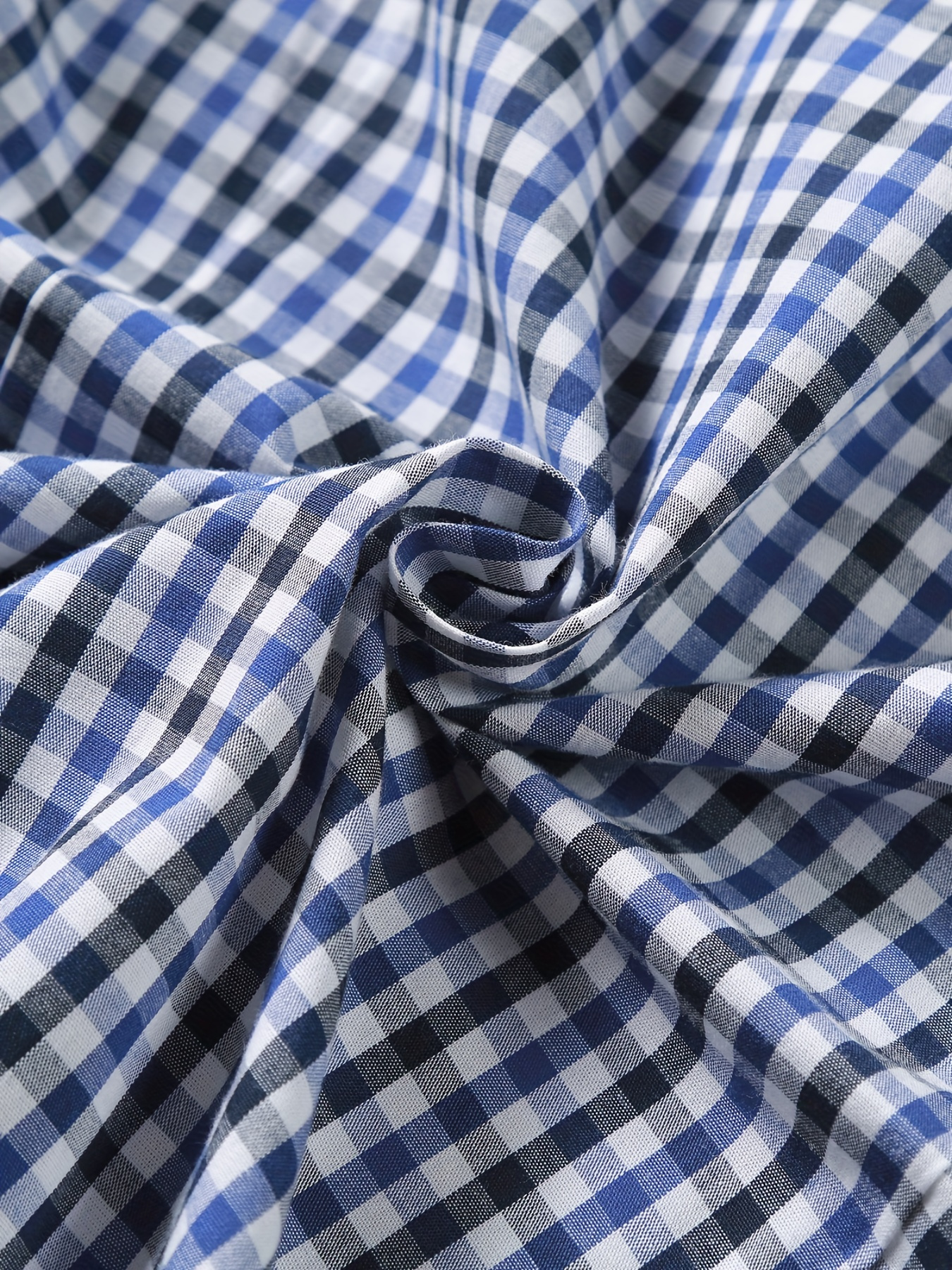 plaid pattern mens cotton casual long sleeve button up shirt mens leisurewear spring fall outdoor details 11