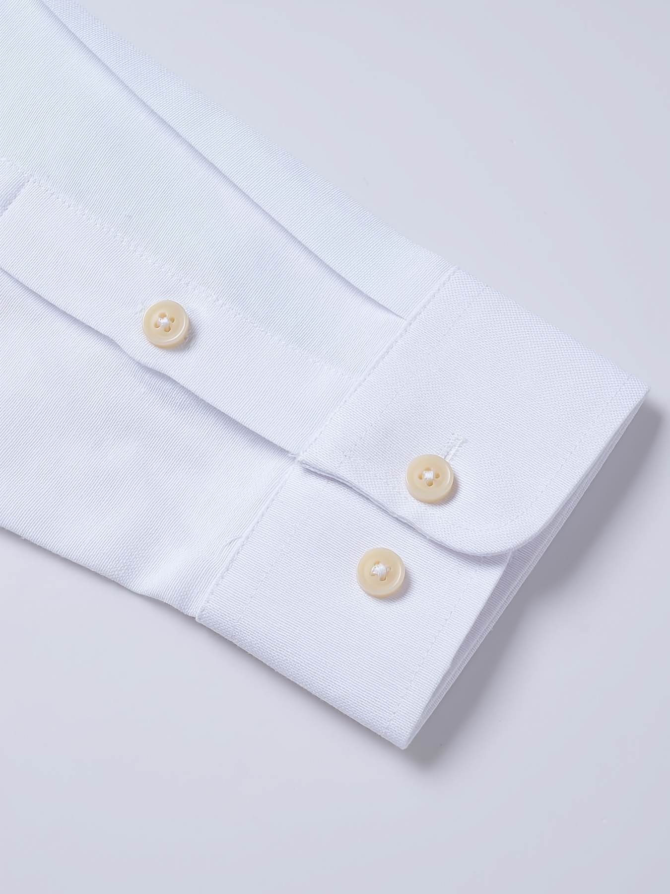 mens formal classic design button up shirt with chest pocket male clothes for spring and fall business occasion details 14