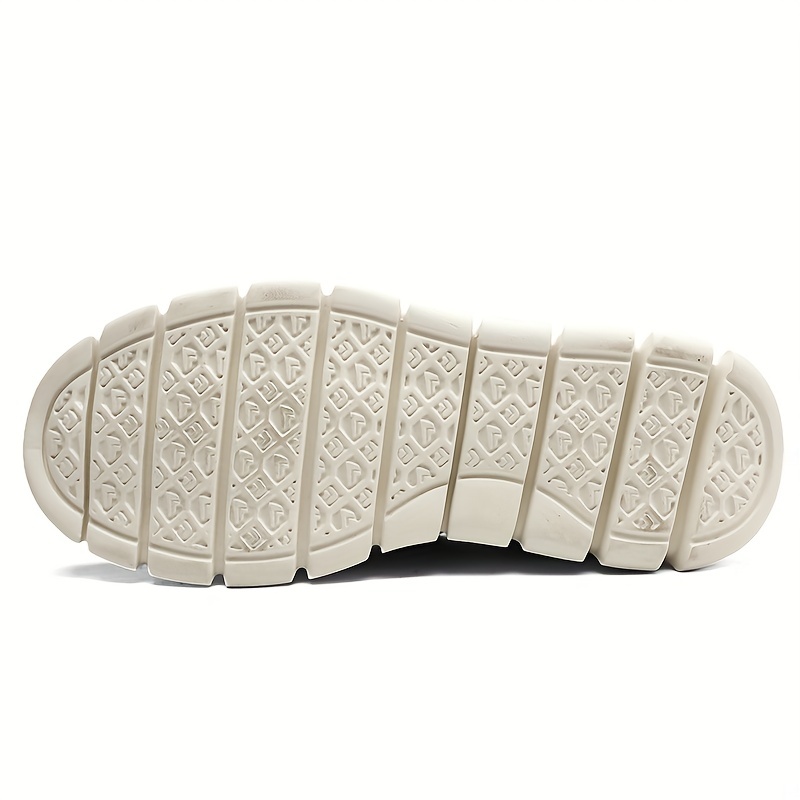 plus size mens trendy knitted breathable walking shoes trendy non slip casual shoes mens footwear details 9
