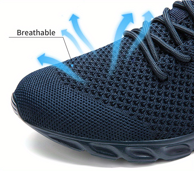 mens breathable lightweight woven shoes details 3
